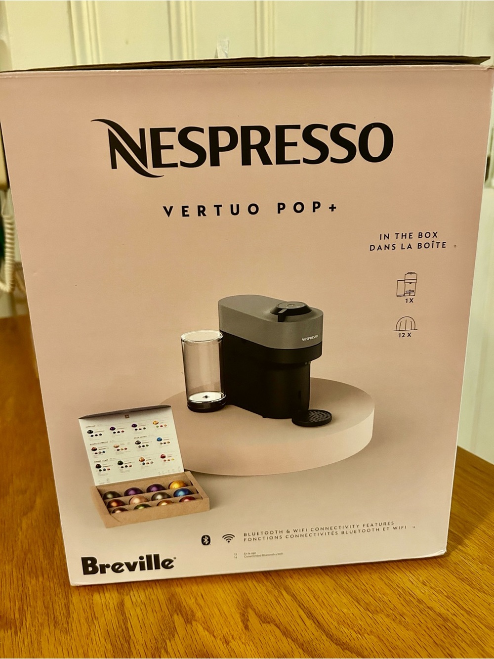 NIB Nespresso Vertuo Pop+ coffee machine manufactured by Breville - Picture 2 of 8